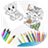 Coloring animals book icon