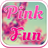 GO SMS Pink Fun Theme icon