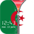 Algeria Flag Zipper Lock icon