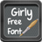 Girly Font for Samsung S3 icon