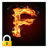 Burning F Lock icon