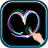 Magic Ripple Glow Heart icon