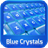 GO Keyboard Blue Crystals Theme icon