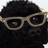 Crazy Hipster Dog icon