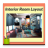 Interior Room Layout Design icon