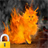 Fire Cat Lock icon