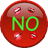 Just Say No Button icon