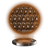 Brown Keypad icon