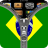 Brazil Flag Zipper Screenlock icon