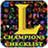 League Champions Checklist icon
