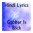 Lyrics of Gabbar Is Back icon