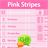 GO SMS Pink Stripes Theme version 1.9