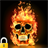 Burning Skull Lock icon