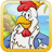 Chicken jump adventure icon