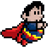 Chubby Superman icon