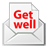 Get well postcards icon