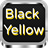 GO Keyboard Black Yellow Theme 2.2.2