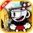 cup on head World Mugman and Adventure jungle Game icon