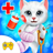 Kitty and Puppy Doctor Checkup Hospital icon