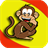 Monkey Love Banana icon