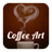 Coffee art icon
