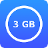 3 GB RAM Memory Booster icon