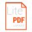 Lite PDF reader icon