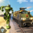 Army Train Shooter : Robot Transformation Game icon
