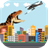 Dinosaur vs Helicopter icon