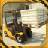 3D Forklift Parking icon
