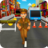 Policeman Subway running icon