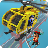 Blocky Helicopter City Heroes 1.2