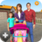 Virtual Mother Happy Family New Baby Twins icon