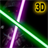 Duelos Sable Láser 3D icon