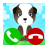 Fake Call Puppy Game icon