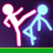 Stickman Fighting Games Lightsaber Stick War icon
