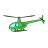 Flying Helicopter icon