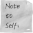 Note To Self icon