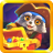 Raccoons Adventure: The Pirate Island - Match 3 icon