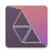 Geometric stack icon