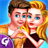 Will you be my Valentine A romantic love story icon