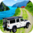 4x4 off road Rally truck icon