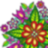 Flower Mandala Coloring Book icon