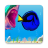 blue fish escape icon