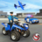 US Police ATV Quad Bike Transport Cargo Plane Game icon