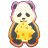 Panda with Cheese icon