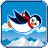 Fly Penguin Frozen Mountain icon