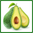 Avocado Fruits Onet Game icon