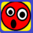 Red ball 6 icon