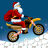 Santa Motorcycle icon